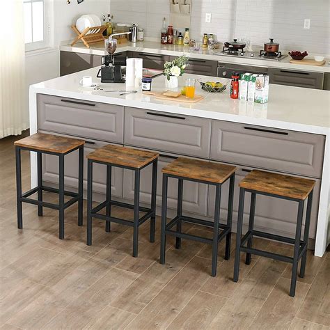 metal stools for kitchen island